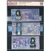 Image 1 : Bank of Canada $10, 2013 & 2017