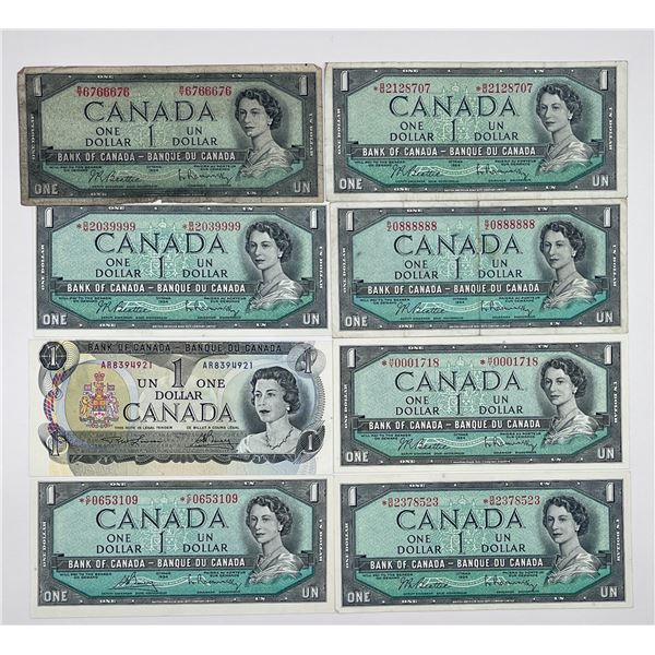 Bank of Canada - Various Replacements, Radars & Fancy Serial Numbers.