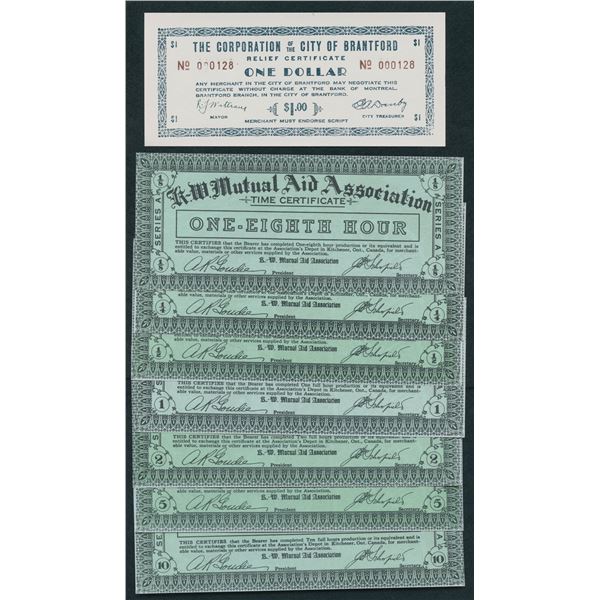 Depression Scrip/Emergency Money