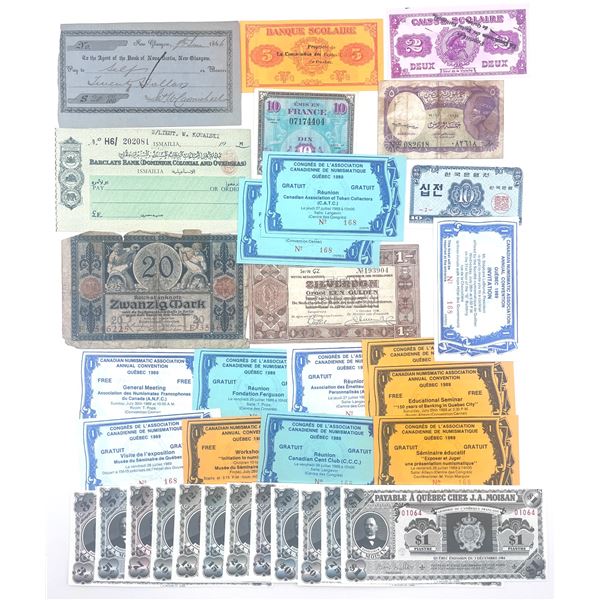 Scrip & Foreign Banknotes