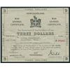 Image 1 : Government of Newfoundland $3 War Savings Certificate