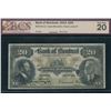 Image 1 : Bank of Montreal $20, 1914