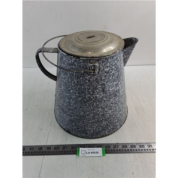 Vintage Enameled Kettle