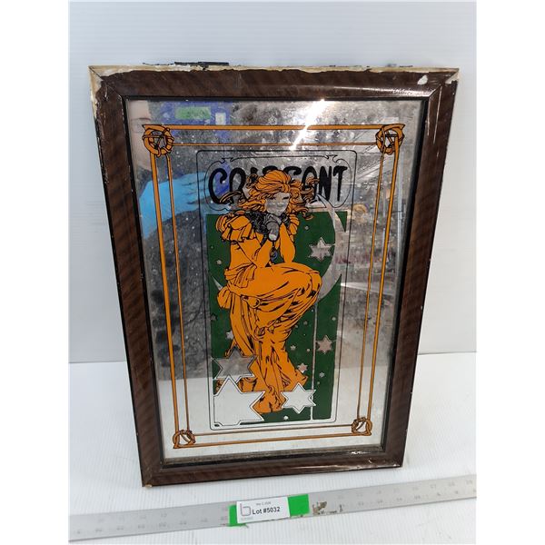 'Crissant' Decorative Mirror 19.75" x 13.75" - PICK UP PREFERRED