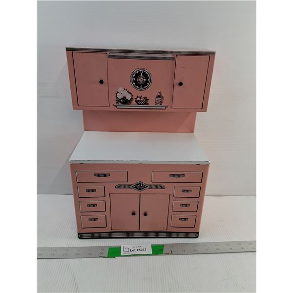 Vintage Wolverine Toy Kitchen Hutch 15.75" Tall