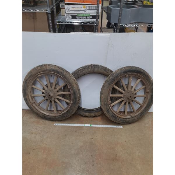 (3) Ford Model T- Tires 32" - Cannot Ship