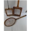 Image 3 : (3) Vintage Tennis/ Badminton Rackets - PICK UP