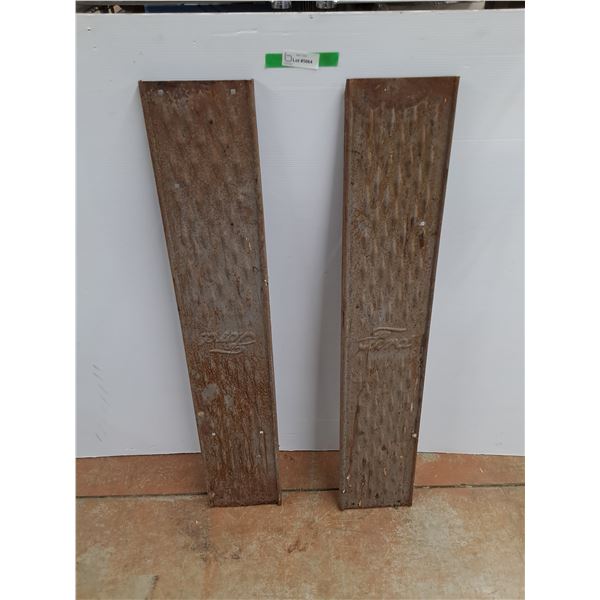 *(2) Antique Ford Model T Running Boards - PICKUP ONLY