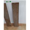 Image 3 : *(2) Antique Ford Model T Running Boards - PICKUP ONLY