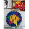 Image 4 : Chinese Checkers & Chess Set, Digital Massage Therapy Machine, Tiddley Winks Game - As Is