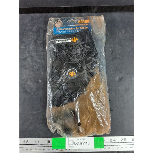 Impacto Anti Vibration Air Glove Mechanics Style - Sealed, Size L