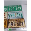 Image 3 : Assorted Saskatchewan License Plates