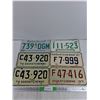 Image 1 : Assorted Saskatchewan License Plates