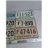 Image 3 : Assorted Saskatchewan License Plates