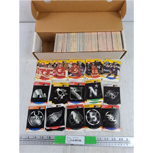 Assorted NHL Pro Set Hockey Cards - CANNOT AUTHENTICATE