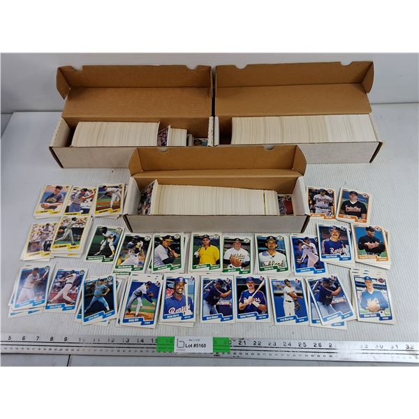 Assorted Fleer '90 Baseball Cards - CANNOT AUTHENTICATE