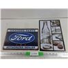 Image 1 : Ford & Coca Cola Metal Signs 12" x 8"