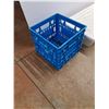 Image 2 : *Plastic Milk Crate, Plastic Container w/Lid 34" x 16" x 6", PICKUP ONLY