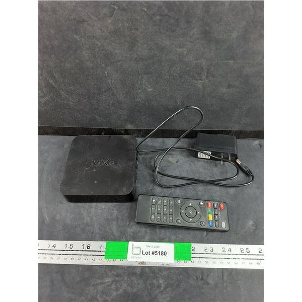 MXq TV Receiver w/Remote - As Is