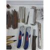Image 5 : Punches, Screw Bits, Saw Blade Replacements, Levels, Utility Knives, Sockets, Misc