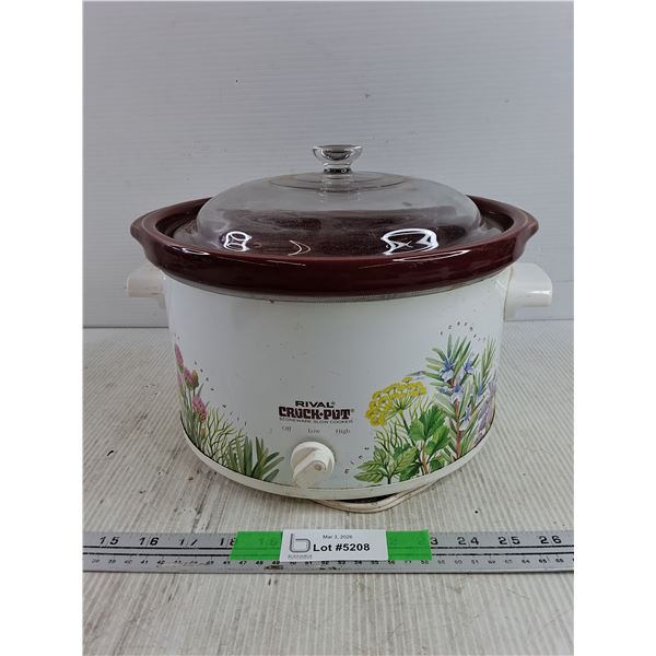 Rival Crock Pot Slow Cooker - As Is - PICK UP