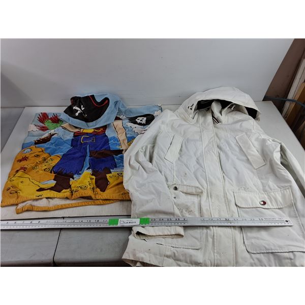 Beach Poncho, Tommy Hilfiger Jacket - Size L - XL