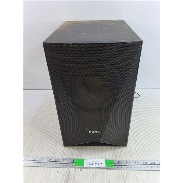 Sony Speaker - As Is - PICK UP