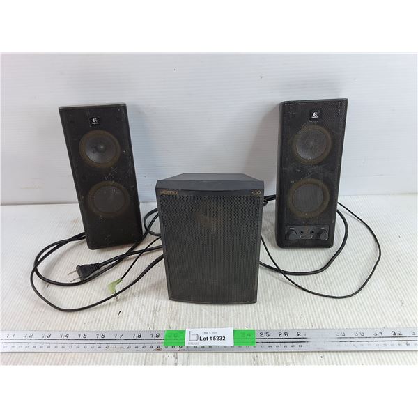 Logitech & Jamo Speakers - As Is