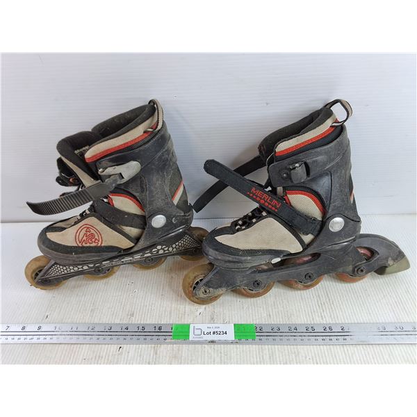 Merlin Rollerblades- Size US 4-8