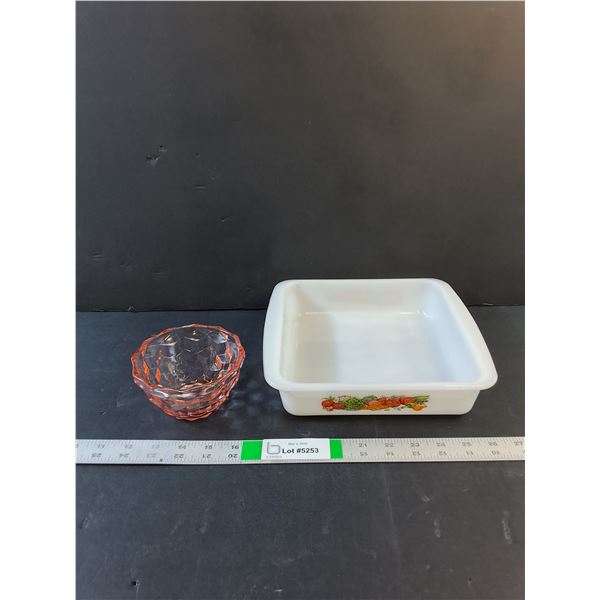 Baking Dish/Glass Decor