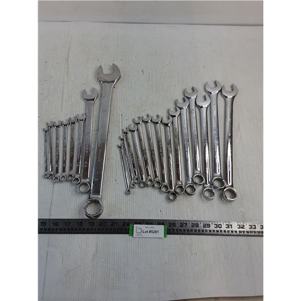 (2) Sets of Mastercraft Wrenches (Imperial & Metric)