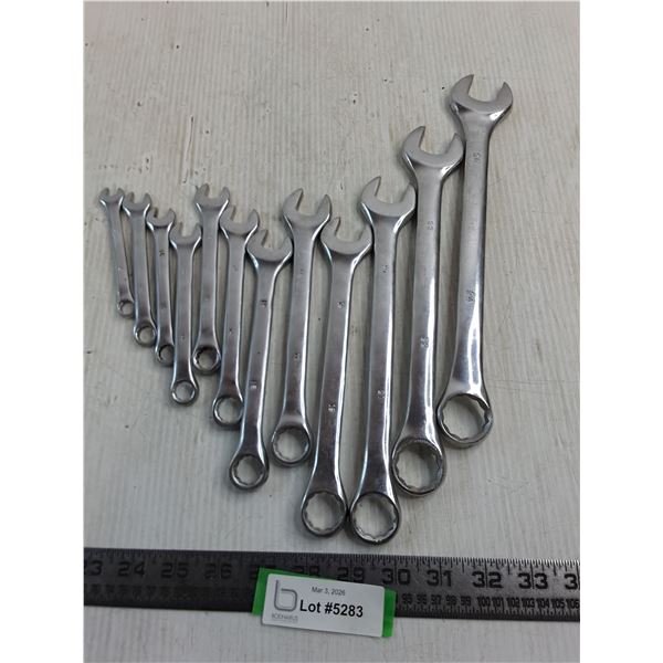 Set of Brico Metric Size Wrenches