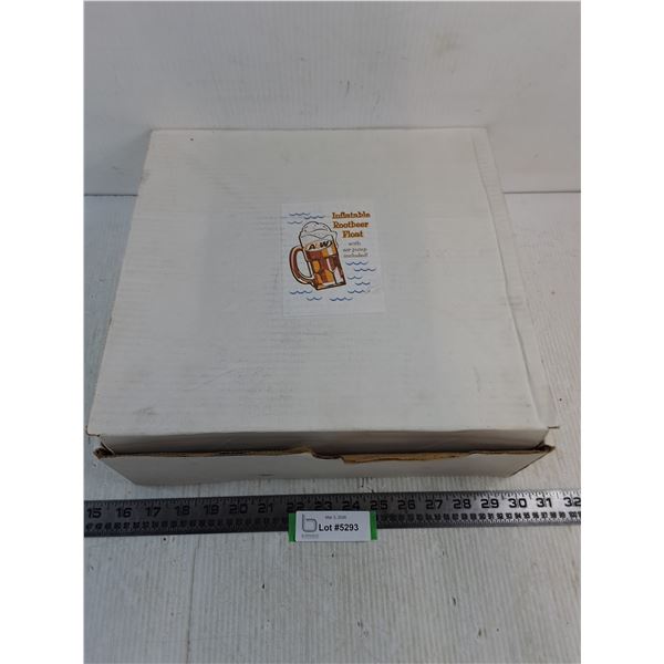 Sealed Inflatable Rootbeer Float Pool Lounger