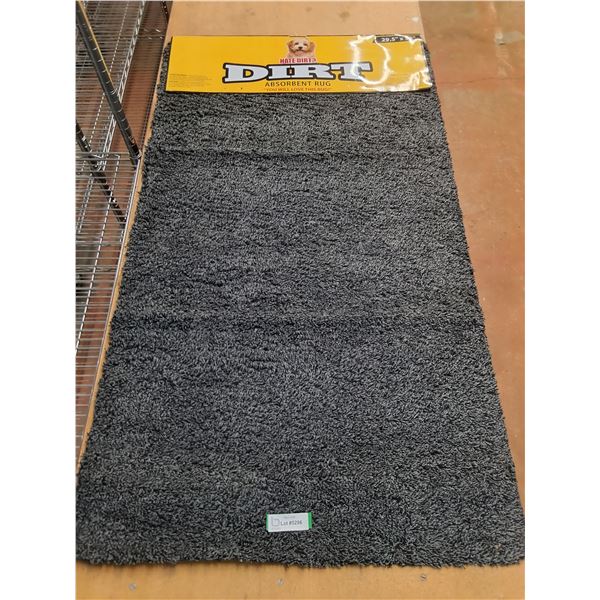 New "Dirt - Absorbent Rug" for Pets - PICK UP