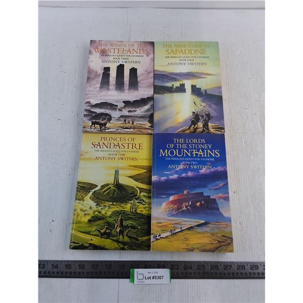 Set of 4 Antony Swithin Fantasy Novels