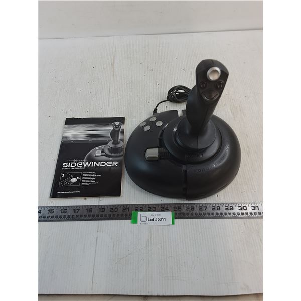 Microsoft Sidewinder "Force Feedback 2" Game Controller - Untested As is