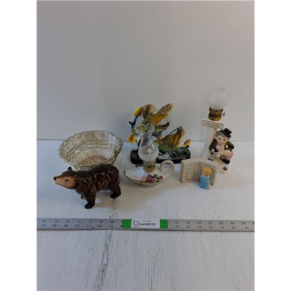 Assorted  Glassware / Decor