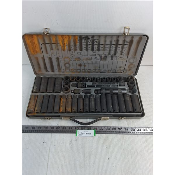 Mastercraft Maximum Socket Set - Incomplete - PICK UP