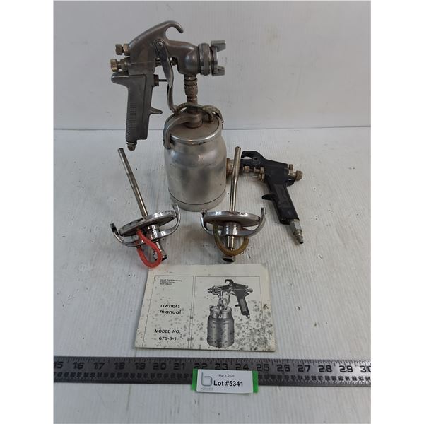 Spray Paint Guns & Parts