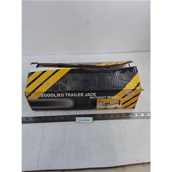 Unused 2000lb Trailer Jack - PICK UP