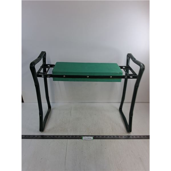 Fold-Up Garden Stool - 24x10x5" Folded