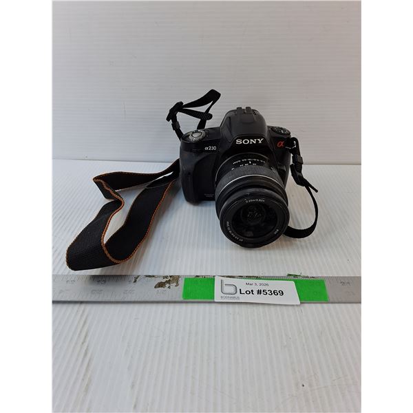 Sony A230 Camera- As Is
