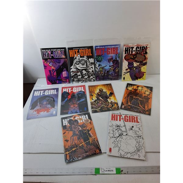 (10)  Hit-Girl Comics