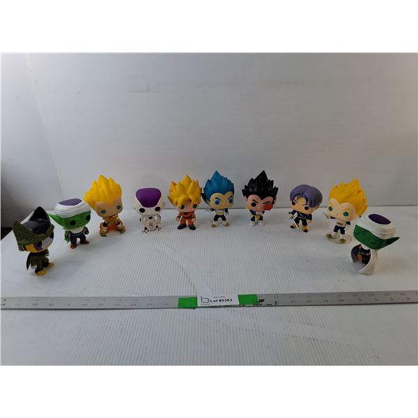 (10) Dragon Ball Z Funko Pop Figurines 5"