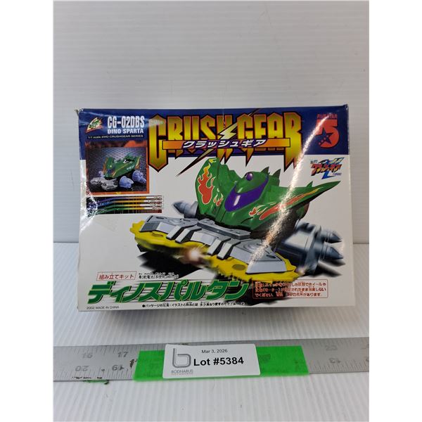 Crush Gear Dino Spartan Model Kit- Appears NIB