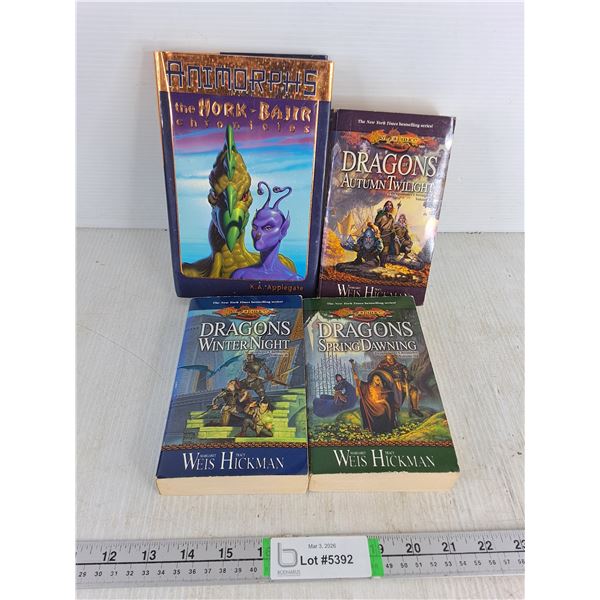 (4) Novels- Dragon of Winter Night