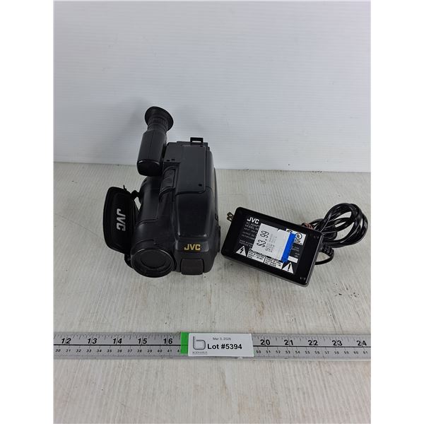 JVC Camera with AC Adapter- Untested