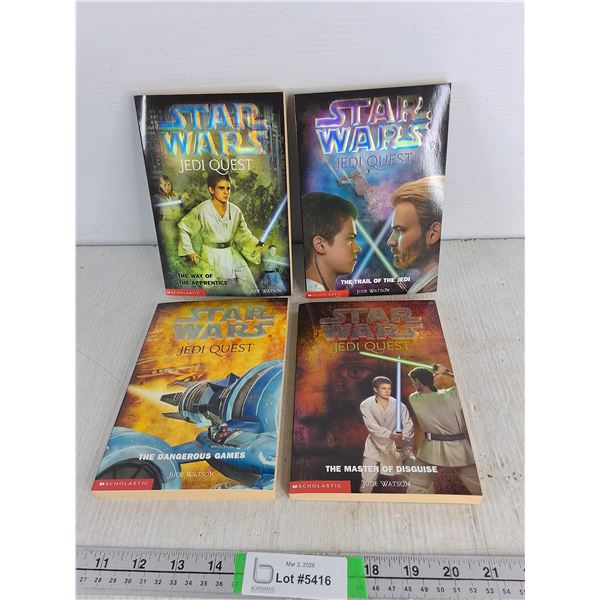 (4) Star Wars Novels- Jedi Quest