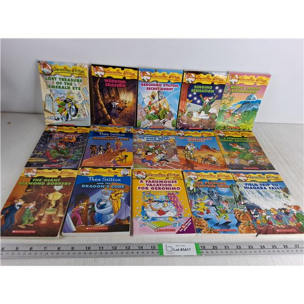 (15) Assorted Geronimo Stilton Novels