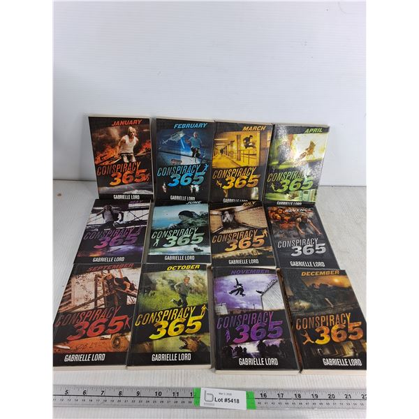 (12) Conspiracy 365 Novels